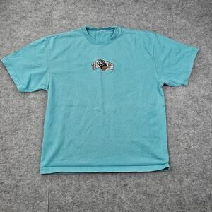 Teddy Fresh Shirt Mens Large Embroidered Bear Scratch Heavyweight Merch Oversize